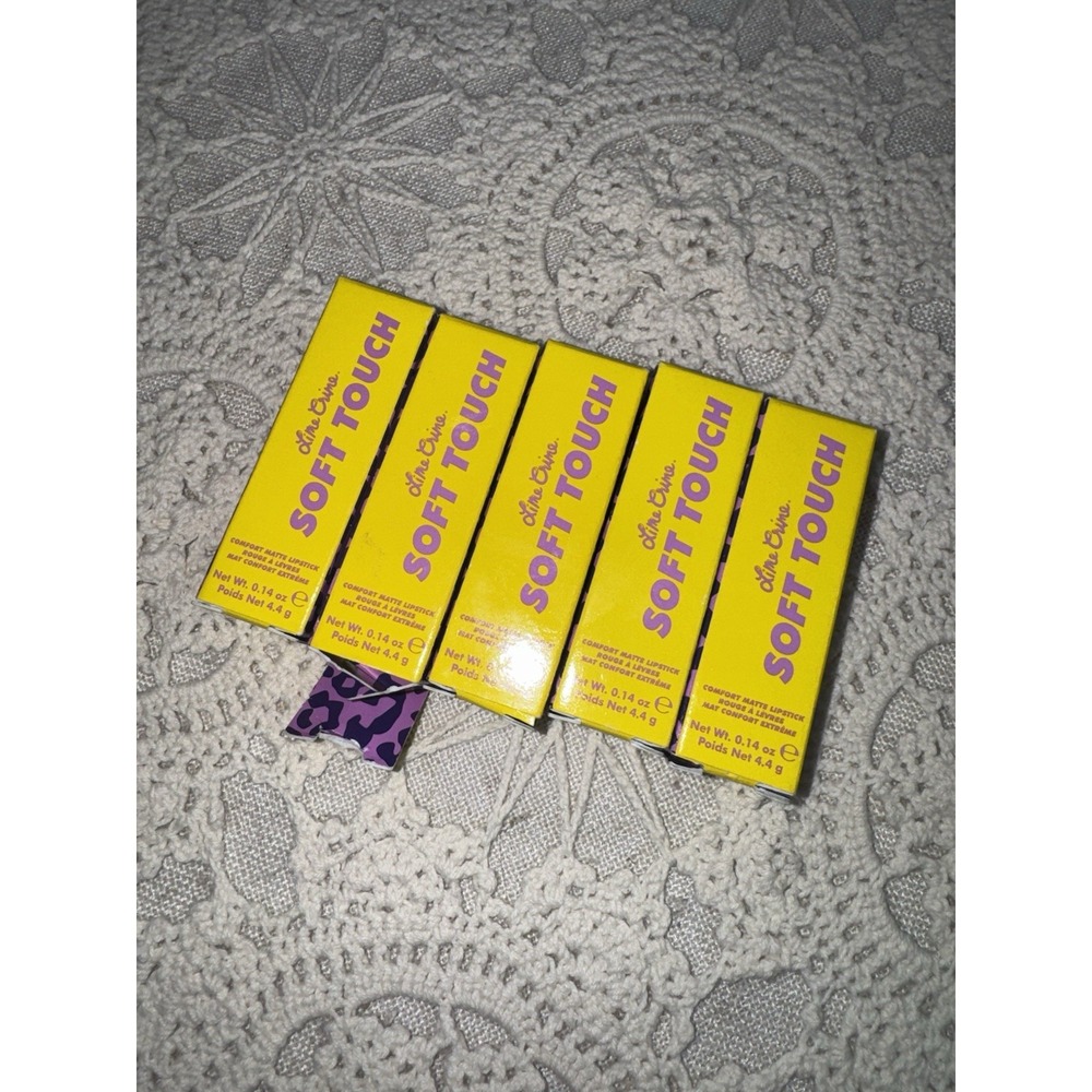 Lime Crime FUNKY FUSION Soft Touch Lipstick .14oz Discontinued NEW Lot of 5
